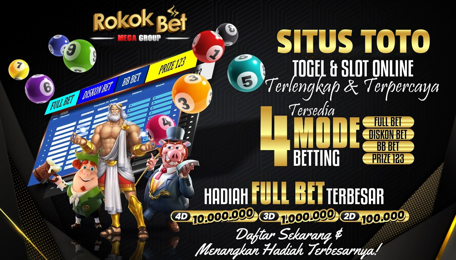 Daftar Situs Togel Toto Online Terpercaya Dengan Hadiah Terbesar