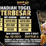 ROKOKBET: Situs Toto, Daftar Situs Togel Terpercaya dan Resmi